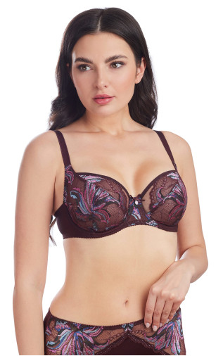 Soft cup bra Beige. Milavitsa.