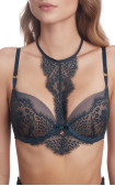 Buy Push-Up Perfect Shape Bras Molded cup on the frame Blue. Milavitsa.