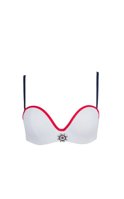 Buy Push-Up Perfect Shape Bras Molded cup on the frame White. Milavitsa.