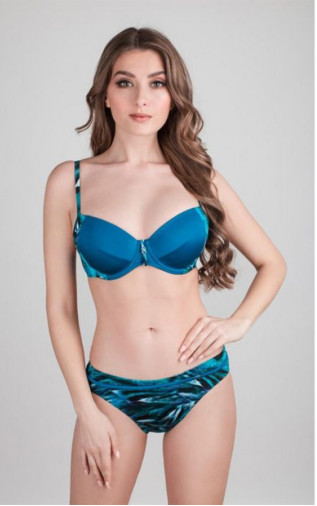 Panties with a mid-waistline Blue. Milavitsa. Hover