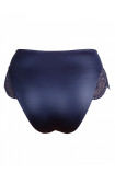 Buy Panty Slip High waistline  Dark Blue. Alisee.