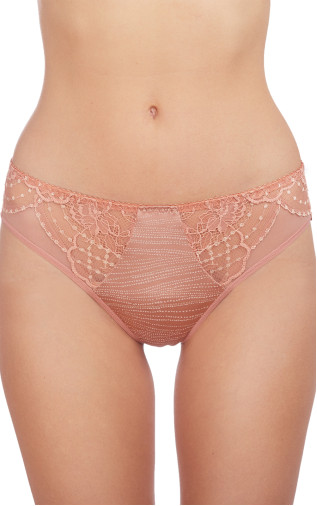 Panty Slip with Mid-waist Pink