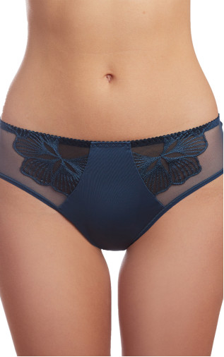 Panty Slip with Mid-waist Blue