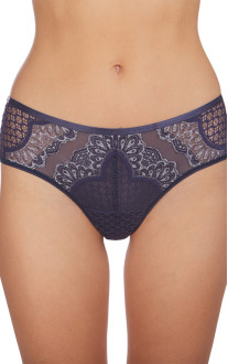 Panty Slip with Mid-waist Blue