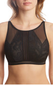 Buy Bra-Top with Soft cups wireless. Milavitsa. Black