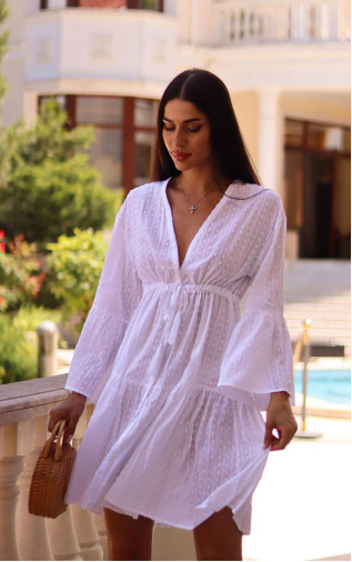 Cotton Dress Faro. Komilfo Black