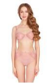 Buy Bra Soft cups Milavitsa Pink