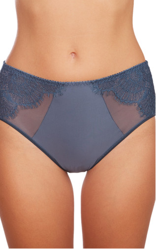 Panty Slip with High-waist Milavitsa Dark Blue