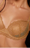 Buy Lace Push-Up Bra Alisee Gold