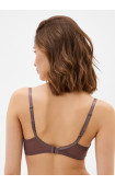 Buy Balconette bra semi-duplicated cup. Milavitsa. Dark Pink