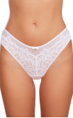 Buy Panty Tanga with Mid-waist. Milavitsa. White