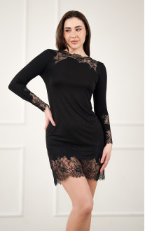 Nightdress Scarlett. Komilfo Black