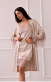 Buy Robe short Begonia. Komilfo Beige