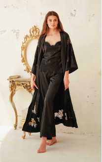 Robe long Rosemary. Komilfo Black