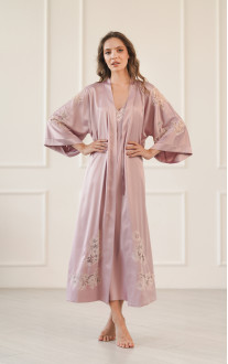 Robe long Morganite.  Komilfo Pink