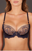 Buy Push-Up Bra. Alisee. Dark Blue