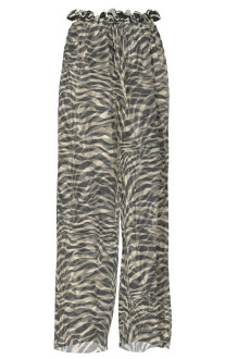 Transparent wide-leg pants. Pitaya  Africa mood