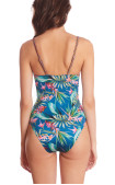 Buy One-piece swimsuit with Molded cups, Wired. MilaVitsa. Blue