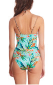 Buy One-piece swimsuit with Molded cups, Wired. MilaVitsa. Turquoise