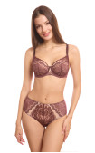 Buy Soft cups Bra Milavitsa Burgundy