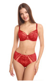 Buy Soft cups Bra Milavitsa Red