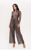 Buy Transparent wide-leg pants Alayaswim Snake