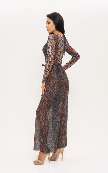 Buy Transparent wide-leg pants Alayaswim Snake