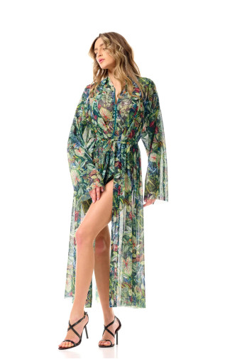 Tan Through Beach Robe Alayaswim Botany