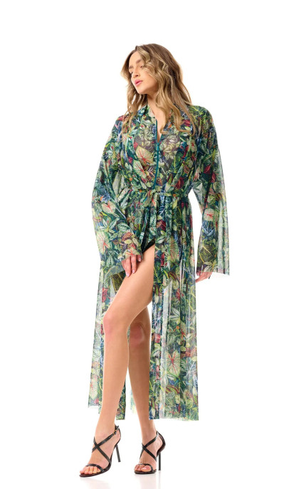Buy Tan Through Beach Robe Alayaswim Botany