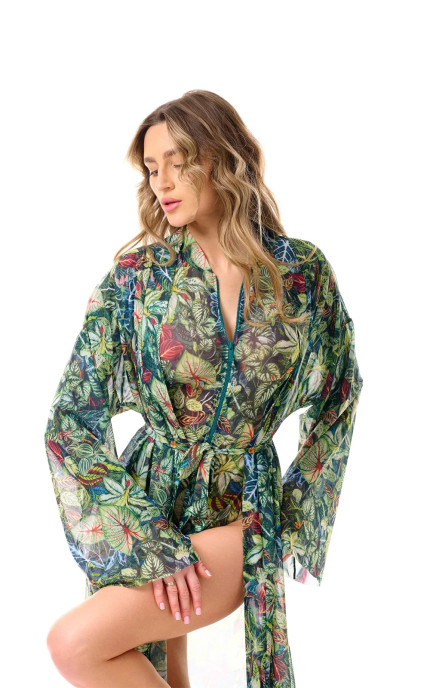 Buy Tan Through Beach Robe Alayaswim Botany