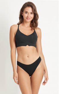 Set of seamless underwear for every day Black. Anabel Arto.