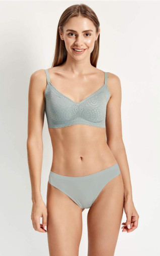 Set of seamless underwear for every day Grey. Anabel Arto.