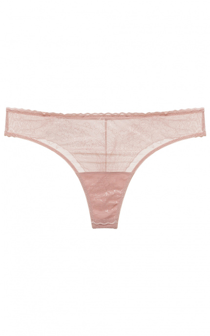 Buy Brazilian panties made of lace Pink. Anabel Arto.