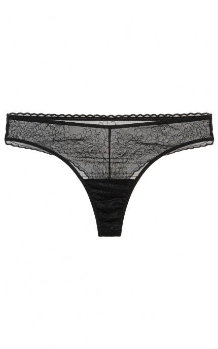 Buy Brazilian panties made of lace Black. Anabel Arto.