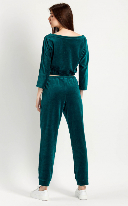 Buy Women's set (jumper and pants) Green. Anabel Arto.