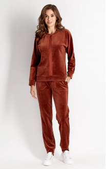 Women's set (sweater and pants) Brown. Anabel Arto.