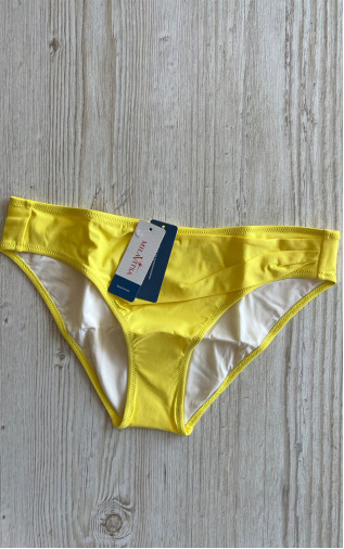 Panties with a mid-waistline Yellow. Milavitsa.
