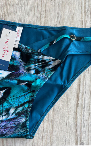 Panties with a mid-waistline Blue. Milavitsa. Hover