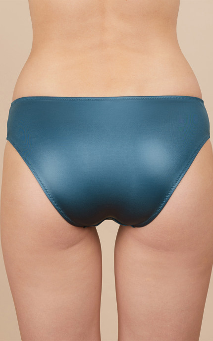 Buy Panties with a mid-waistline Blue. Milavitsa.