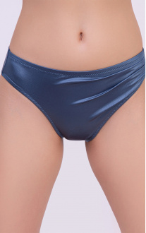 Panties with a mid-waistline Blue. Milavitsa.