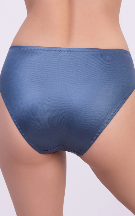Buy Panties with a mid-waistline Blue. Milavitsa.