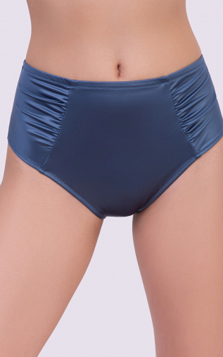 Panties with a High-waistline Blue. Milavitsa.