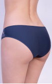 Buy Panty Slip Middle waist  with lace on Front Dark Blue. Milavitsa.