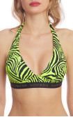 Buy Swim bra. Soft cups without frames  Green