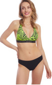 Buy Swim bra. Soft cups without frames  Green
